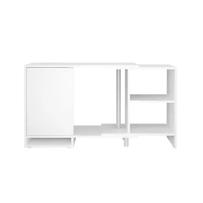 Produktbild von FMD Modulares Eckregal mit Offenen Fächern Weiß
