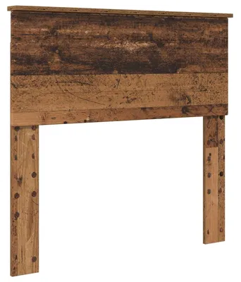 Imagen del producto de Cabecero moderno con aspecto de madera antigua para dormitorio