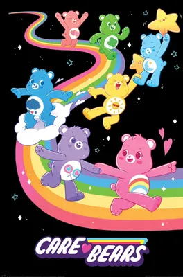 Zdjęcie produktu dla Care Bears – Kochamy tęczę – 61 x 91,5 cm – Plakat