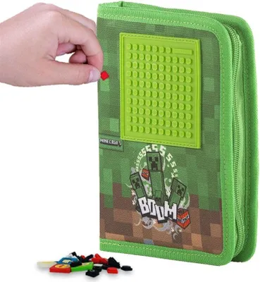 Zdjęcie produktu dla Piórnik Minecraft Pixie Crew bez zawartości