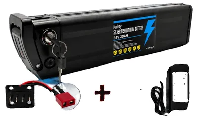 Obrázok produktu pre Lítiová batéria, nabíjateľná, s kapacitou 20 Ah, kompatibilná so systémami 36 V, konektor 36VSilberfisch-T