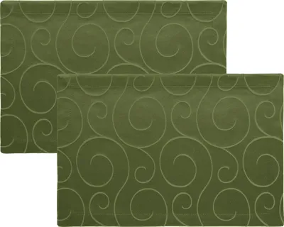 Produktbild von Erwin Müller Tischset 2er-Pack dunkelgrün 35x50 cm