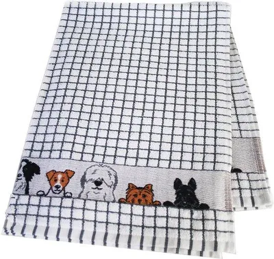 Imagen del producto de Ibenzoa®: Paño de cocina de 100% algodón, altamente absorbente, de secado rápido y sin pelusa, ideal para secar vajilla, ollas y sartenes sin dejar marcas, disponible en varios colores