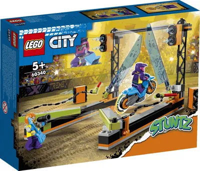 Produktbild von LEGO® City 60340 Hindernis-Stuntchallenge