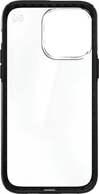 Produktbild von Speck Presidio Perfect Clear Geo, Cover, Apple, iPhone 14 Pro Max, 17 cm (6.7"), Transparent, Schwarz
