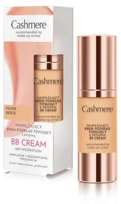 Obrázok produktu pre Cashmere Hydratačný krémový tónovací podklad s ektoínom Nude Beige, 30 ml
