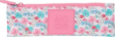 Produktbild von Schulmäppchen Moos Flores Bunt 20 x 6 x 1 cm