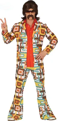 Immagine prodotto di costume a nido d'ape anni '70 per uomo, taglia:L