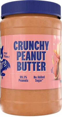 Produktbild von HealthyCo Peanut Butter (700g) Crunchy - Funktionelle Lebensmittel - Nussbutter