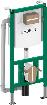 Image de LAUFEN INEOLINK Elément dinstallation, avec réservoir de chasse, pour WC suspendu, avec soupape daération pour le raccordement, H9201160000001