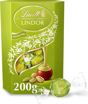 Obrázok produktu pre LINDOR pralinky Pistácie 200g