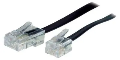 Image de Câble de raccordement modulaire, RJ11 mâle