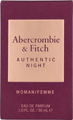 Image de Parfum pour femme Abercrombie & Fitch Authentic Night EDP (30 ml)