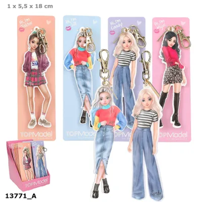Produktbild von TOPModel 0413771, Mehrfarbig, Zink, Polyvinylchlorid (PVC), Metall, 55 mm, 10 mm, 180 mm, 40 g
