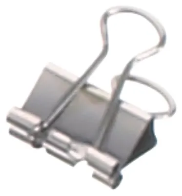 Immagine prodotto di MAUL Morsetti pieghevoli mauly® Acciaio per molle Metallo 12 pezzi 15 mm argento