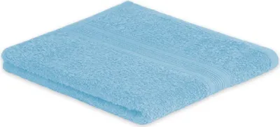 Produktbild von Handtuch Frottier 500 g/m²  50 x 100 cm Hellblau