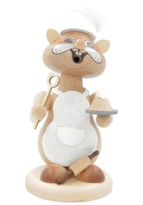Obrázok produktu pre Kuhnert - Pravý Krušnohorský škrečok, fajčiar, figúrka, muž 22cm - Baker