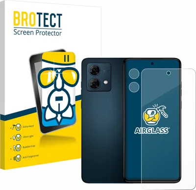Produktbild von BROTECT Schutzglas für Motorola Moto G84 (Display+Kamera) Schutzfolie Panzer Folie Glas Display Schutz klar