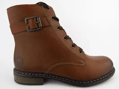 Produktbild von Rieker HWK Damen Stiefel Schnürstiefel Braun : 38