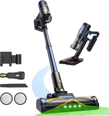 Immagine prodotto di Aspirapolvere senza fili - Aspirapolvere per pavimenti - Aspirapolvere portatile - Aspirapolvere senza filo - Aspirapolvere a batteria
