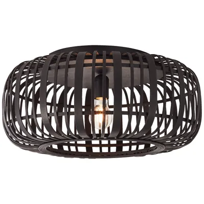 Produktbild von Deckenlampe, 24 cm Höhe, Ø 51 cm, E27, max. 60 W, Bambus