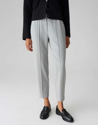 Produktbild von OPUS Damenhose mit geradem Bein, elastischem Bund, Kordel und seitlichen Eingrifftaschen