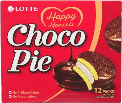 Produktbild von Lotte Choco Pie 336g (12x28g)