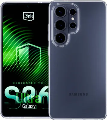 Produktbild von Handyhülle für Galaxy S26 Ultra, 3mk Clear Case, Transparent