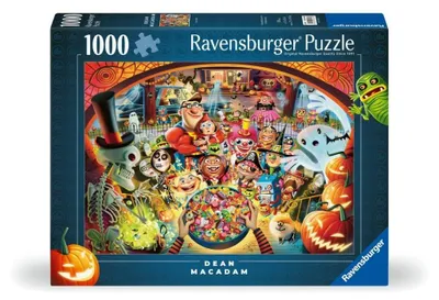 Obrázek produktu pro RAVENSBURGER Puzzle Halloweenské koledování 1000 dílků