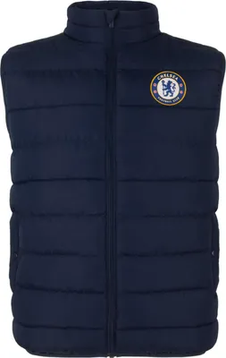 Produktbild von Chelsea FC - Weste für Jungen, Wattiert GF869 (134) (Marine)