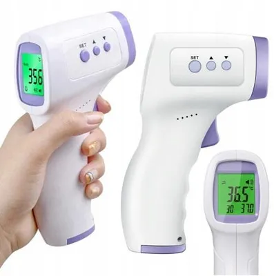 Produktbild von Infrarot Thermometer kontaktlos für Kinder elektronisch