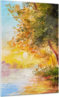 Produktbild von Bilder auf glas - Einteilig - natur natur - 70x100cm - Glasbilder - Wandbilder - Bilder - Kunstdruck - zum Aufhängen bereit - Wanddekoration aus Glas - Glas Bilder - Wandbild auf Glas - GPA70x100-3445
