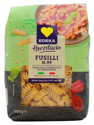 Produktbild von Herzstücke Fusilli N.99 Pasta, 10er Pack (10 x 500g)