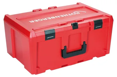 Zdjęcie produktu dla Rothenberger ROCASE 6427, Czarny, Czerwony, Kopolimer akrylonitrylo-butadieno-styrenowy (ABS), Czechy, 590 mm, 390 mm, 270 mm