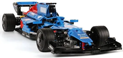 Produktbild von Mould King 18024B F 1 Thunder Furious blau Klemmbausteine 1065+pcs Spielzeug Bausatz-NEU