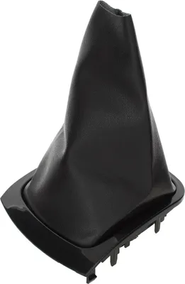 Image de Soufflet de levier de vitesses + cadre en noir pour pommeau de levier de vitesses 969358108R pour