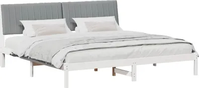 Immagine prodotto di Struttura del letto Bianco 200 x 200 cm Pino massello
