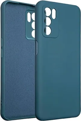 Produktbild von Beline Etui Silikon Oppo A16/A16S/A16K Niebieski/Blau