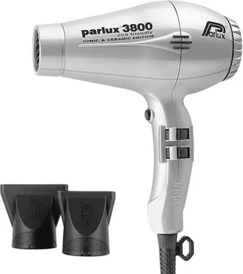 Zdjęcie produktu dla Suszarka do włosów Parlux 3800 ECO Friendly, 2100 W, technologia jonowa, 4 poziomy ogrzewania/2 poziomy nadmuchu, poziom chłodzenia