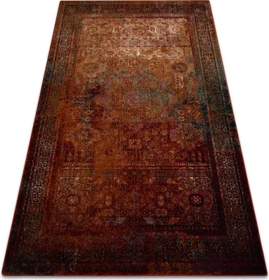 Obrázek produktu pro Vlněný koberec OMEGA Mamluk Vintage, růžice červený červený 200x300 cm