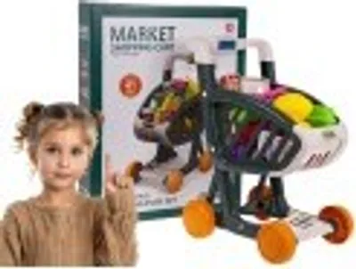 Obrázok produktu pre interaktívny detský nákupný košík + NÁKUPNÉ OBCHODY Obchod s hračkami