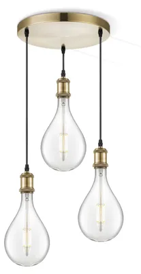 Produktbild von Besselink licht F258610-03,L111000-06, 3 Glühbirne(n), E27, IP20