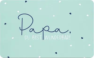 Image de PPD Papa D@H Tray, Planche à déjeuner, Planche, Petit déjeuner, Resopal, pétrole / turquoise, 14.3 x 23.3 cm, 586002076