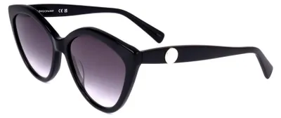 Obrázok produktu pre Longchamp LO730S Black 56/16/140 Dámske slnečné okuliare