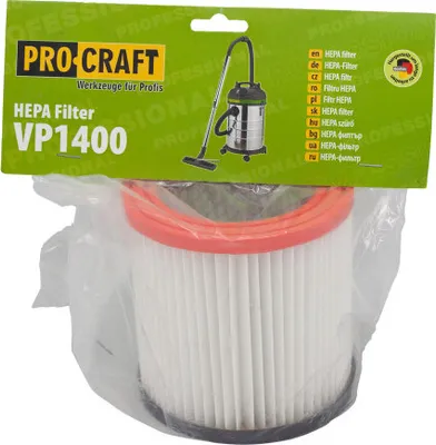 Produktbild von HEPA-Filter für Industriesauger, zur Feinstaubfiltration, passend für Modell VP1400