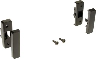 Image de Adaptateur de façade 1-DIN compatible avec Audi A3 1996 > noir