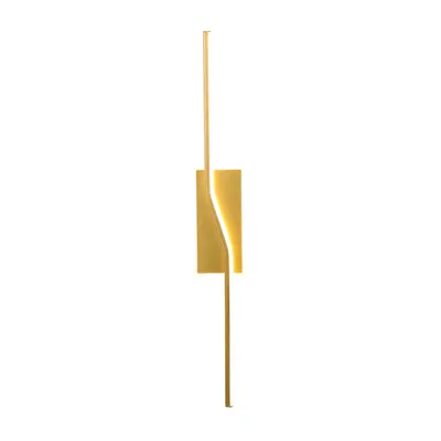 Produktbild von XUDO Wandlampe LED 12W - 60cm - Gold - Moderne Design Innenleuchte - Stilvoll und energieeffizient