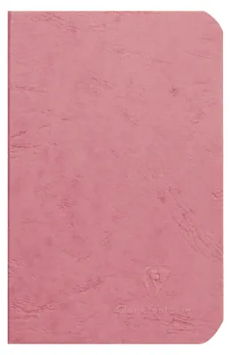 Produktbild von Clairefontaine 5x Age Bag, Notizheft 9x14 cm 48 Bl liniert 90g Antikrosa 734166C