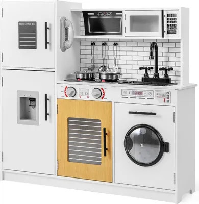 Produktbild von Spielküchenset für Kinder mit Backofen und Waschmaschine
