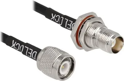 Image de DELOCK Antennenkabel TNC Stecker zu TNC Buchse RG-58 60 cm